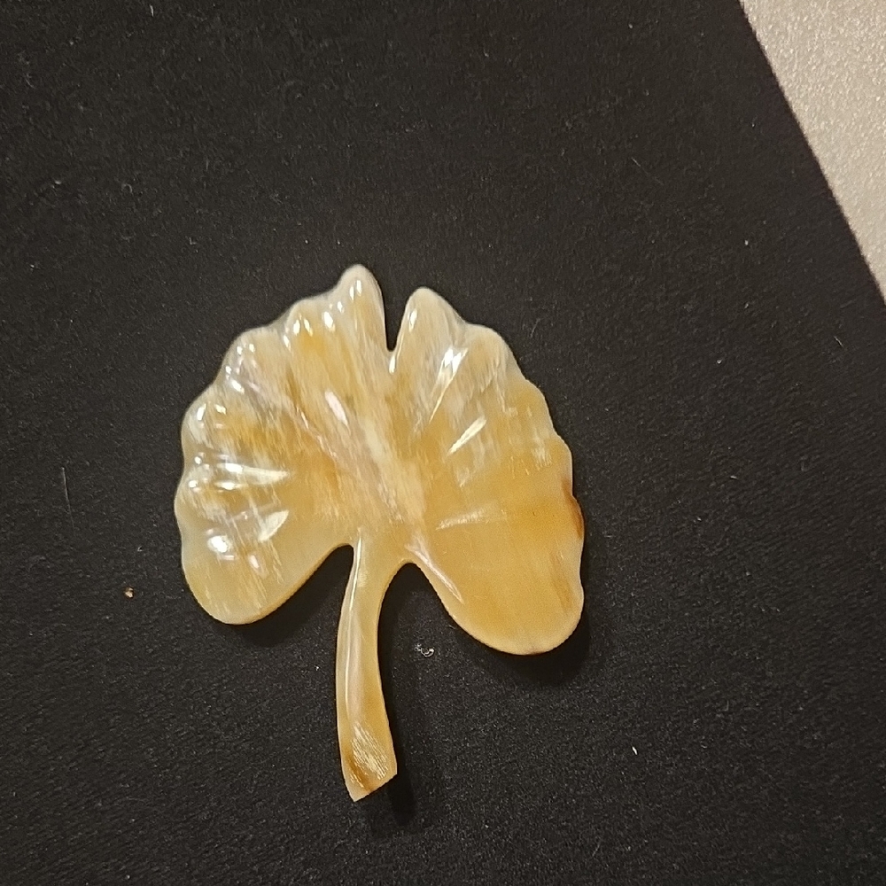 Leaf-Shaped Brooch